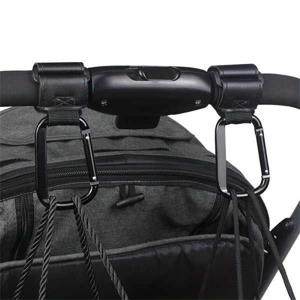 4PCS Stroller Hooks Metal Pram Bag Hangers Baby Pushchair Accessories