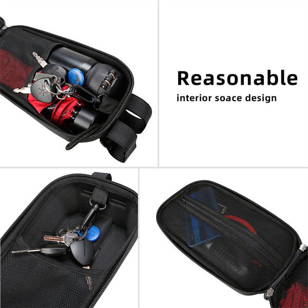 Scooter Front Bag Accessories Electric Scooter Bag Waterproof Storage Black