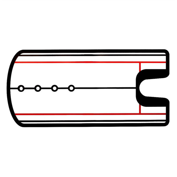 Golf Putting Alignment Practice Mirror Aid Golf Practice Putter Mirror Eye Line