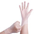 200PCS Vinyl Disposable Gloves Powder Free Food Handling Cleaning Gloves
