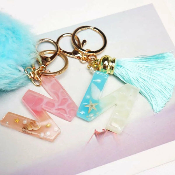 172X Jewelry Pendant Epoxy Resin Mould Alphabet Silicone Mold English Letter Set