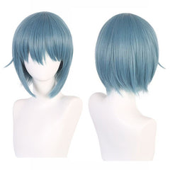 Madoka Magica Sayaka Miki Cosplay Costume Anime Magical Girl Dress + Wig