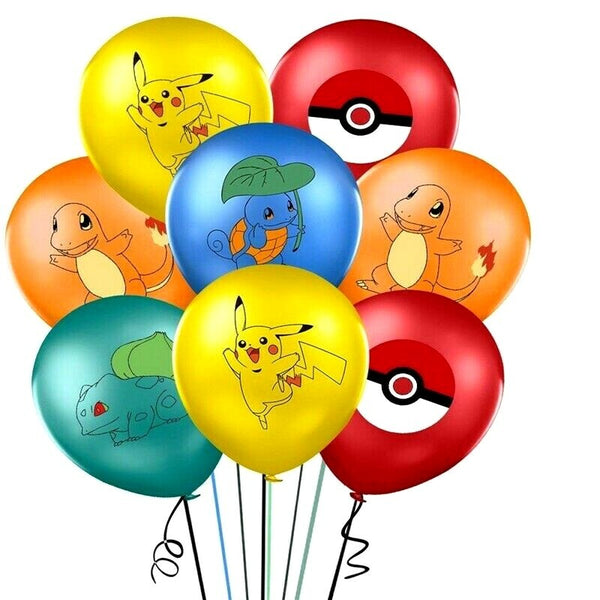 Pikachu Party Set Party Supplies Pokemon Kids Birthday Decoration