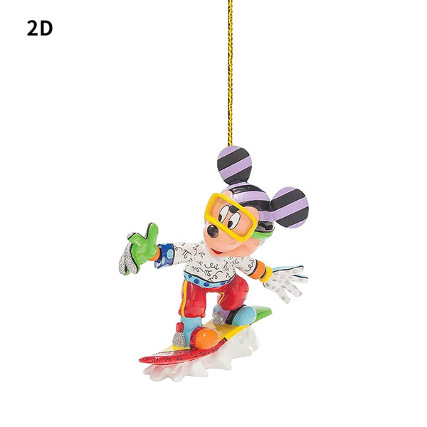 Christmas Tree 2D Disney Acrylic Ornaments Xmas Pendants Hanging Kids Gift DecOD