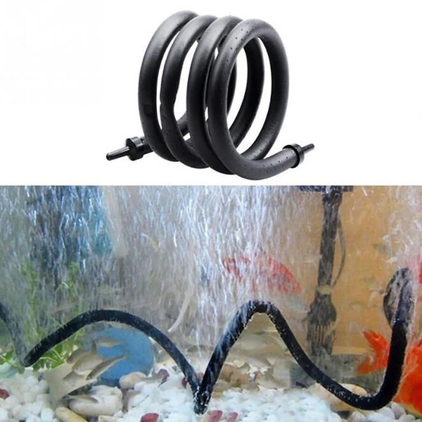 2PCS Flexible Air Stones for Aquarium Fish Tank and Septic Pump Bubbles Oxygen