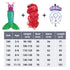 Ariel mermaid dress with red wig crown and jewellery set