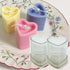 3D Hot Love Heart Candle Mould Soap Aromatherapy Candle Mold Craft Making DIY AU
