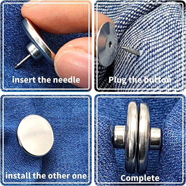 UP 15 Pairs Detachable Home Magnet Buckle Curtain Button Clip Prevention Button