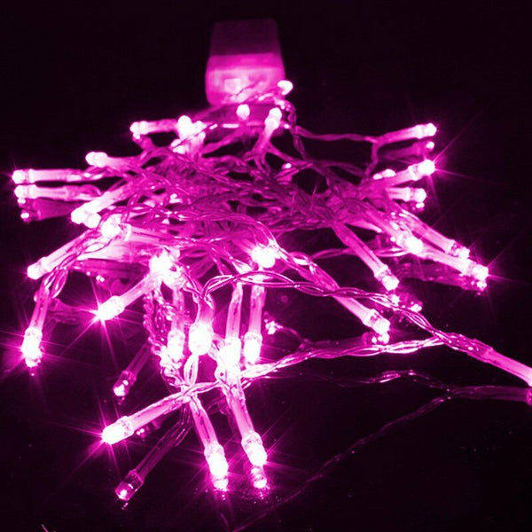 4M 40LED Battery Operated String Fairy Lights 5 Colours Party Wedding Christmas