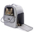 Transparent Pet Carrier Backpack Breathable Travel Bag for Cats & Small Dogs