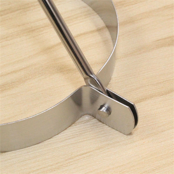 5X Fried Egg Mould Egg Rings Stainless Steel Metal Ring Pancake Frying Shape AUS