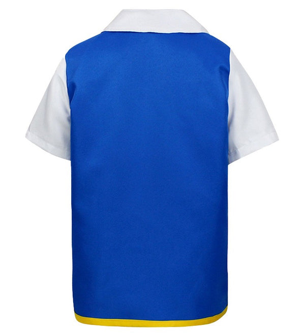 Kids Boys Pokemon Ash Ketchum Costume Girls Book Week Cosplay Outfit Fancy Dress