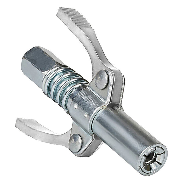 2X Grease Tool Coupler Heavy-Duty Quick Lock Double Handle Leak-Free Grease Gun