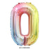 K-pop theme birthday balloon set for age 1 celebration
