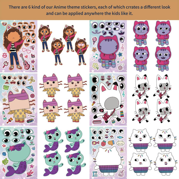 Gabby's Party Tableware Party Supplies Girls Birthday Banner Topper Balloon