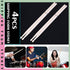 2Pair 5A Maple Wood Lightweight Endearing Music Oval Tip Drumsticks Drum Sticks