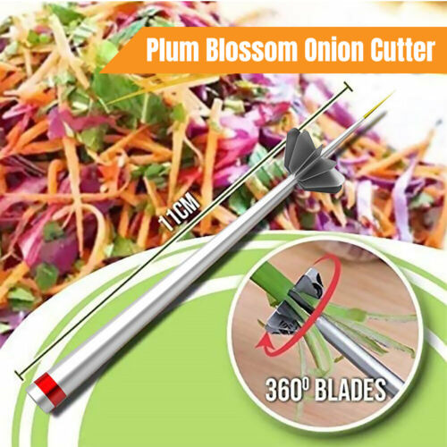 Scallion knife portable kitchen cutter for slicing green onions and spinach AU