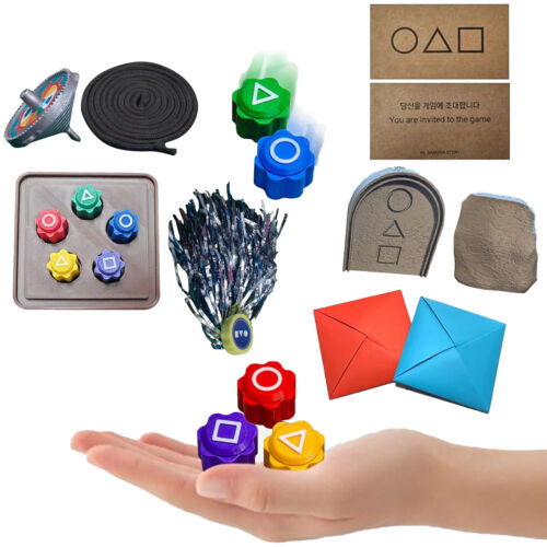 Korean Jack Stones Game 공기 Toy Squid Game Season 2 Gonggi Gong-gi NEW VIRAL GAME