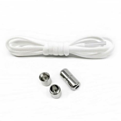 2pairs No Tie Locked Elastic Shoelace Shoe Lace Lazy Laces Sneakers Sports Adult