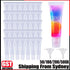 50-500X10ml Empty Tubes Lip Gloss Balm Sunscreen Cream Clear Cosmetic Containers