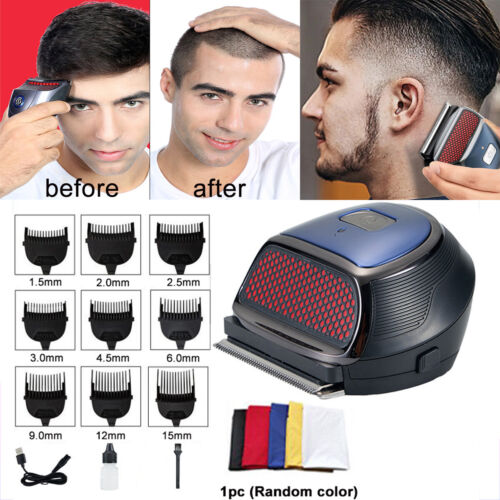 Men's Cordless Electric Hair Clippers Beard Quick Cutter Shaver Cutting Trimmer