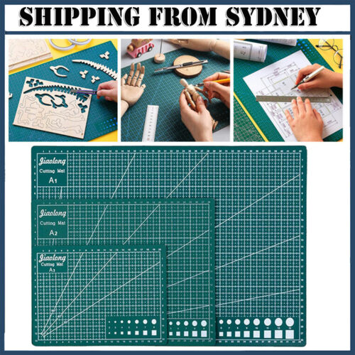 Large Thick Self Healing Cutting Mat Double-Side Art Craft DIY Au Stock A1 A2 A3
