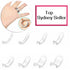 Invisible Clear Ring Size Adjuster Resizer Loose Rings Guard Reducer 8Pcs/Set AU
