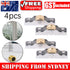 4pcs Stainless Steel Sliding Door Roller Perfect for Glass and Aluminum Doors AU