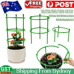 Plant Stake for Plant Support Ring Plant Cage Holder Flower Pot Climbing Trellis