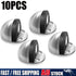 10X Stainless Steel Magnetic Door Stopper Anti-Collision Floor Stop Holder Catch