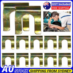 24PCS Hose Retainer Brake Line Clip U Shaped Replacement Vehicles Parts Cable