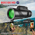 HD Portable Monocular Telescope Travel Low Light Vision with Phone Clip Tripod