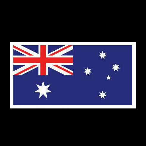 10PCS Australian Flag Car sticker bumper sticker, window sticker, 17.5cmx9cm Ac