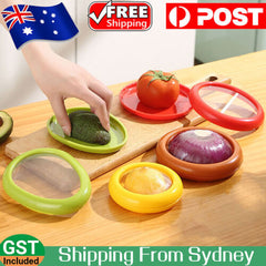 4PCS Reusable Fruit Storage Box Vegetable Storage Container for Fridge Portable