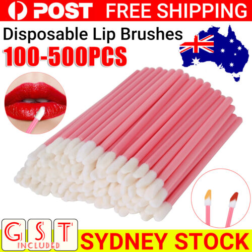 Lip Gloss Brush Disposable Wands Lipstick Applicator Brushes