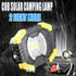 Portable LED Camping Lantern Outdoor Emergency Light Tent Lamp Hiking Gear AU