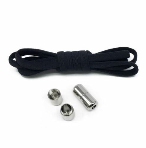 2pairs No Tie Locked Elastic Shoelace Shoe Lace Lazy Laces Sneakers Sports Adult