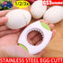 1pc Egg Cutter Stainless Steel Boiled Egg Shell Topper Cutter Snipper Opener AU