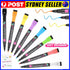 16x Fluorescent Liquid Chalk Marker Pens LED Writing Board Glass Window Pen Nib