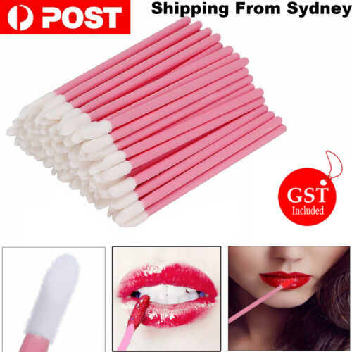 50/100/500/pcs Disposable Lip Brush Lip Wands Gloss Lipstick Applicator Brushes