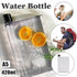 420ml Flat Plastic Water Cup Portable Sports Drinking Cup for Outdoor Travel