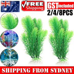 Artificial Fake Plastic Water Grass Plants For Fish Aquarium Ornament