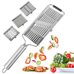 MULTIFUNCTIONAL FOOD CUTTER MULTI-PURPOSE VEGETABLE SLICER CUTS CHOPPER GRATER
