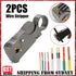 2x Automatic Wire Cutter Stripper Pliers Electrical Cable Crimper Terminal Tool