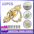 10PCS Vintage Handles Cabinet Drawer Cupboard Door Iron Knob Gold Pull New AUS