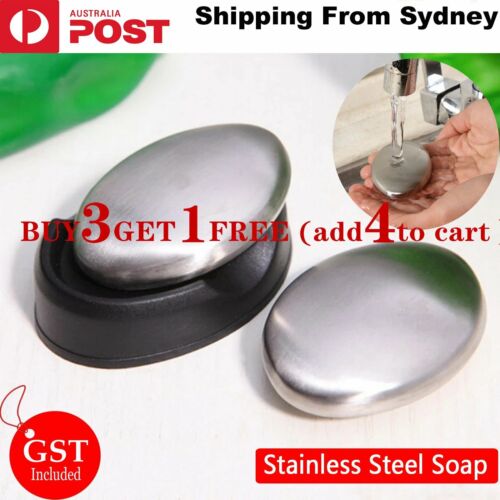 Stainless Steel Soap Magic Cleaner Odor Stink Remover Fish Smell Garlic Seafood