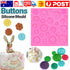 Chocolate Baking Fondant Mould Buttons Silicone Sugarcraft Mold Cake Decorating