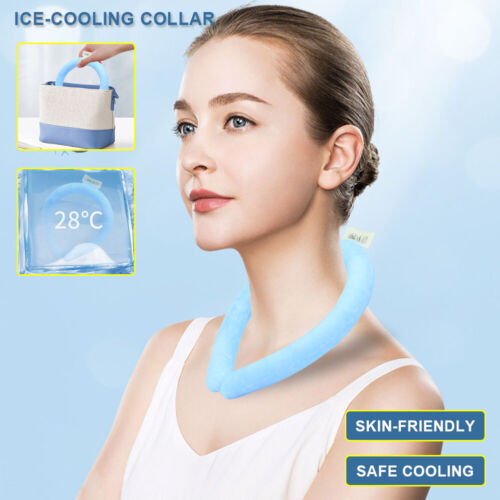 Dr Chilly Ice Ring, Neck Cooling Tube, Portable Cooling Neck Ice Ring