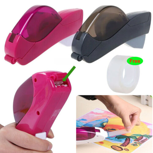 NEW Automatic Tape Dispenser Gun Arts Crafts Christmas Present Gift Wrapping
