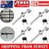 8X Sliding Window Glass Cabinet Lock Glass Door Lock Cabinet Display With Key AU